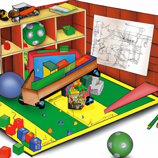 תמונה המציגה מגוון צעצועים המתאימים לקבוצות גיל שונות.
